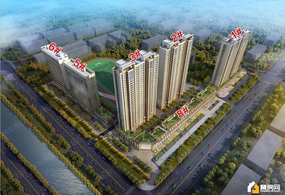 衡水紫金广场效果图